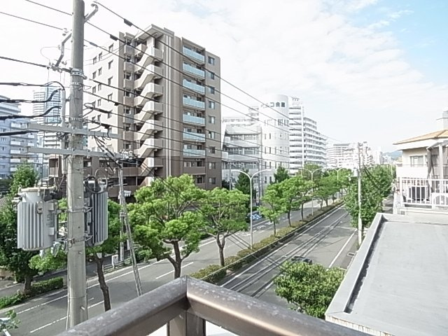 神戸市兵庫区塚本通８丁目の賃貸マンションの展望|眺望
