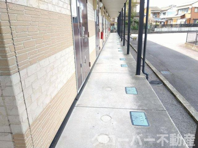 レオパレスソレーユⅡのエントランス