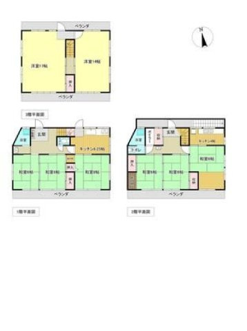 売戸建　小山市駅南町の間取り