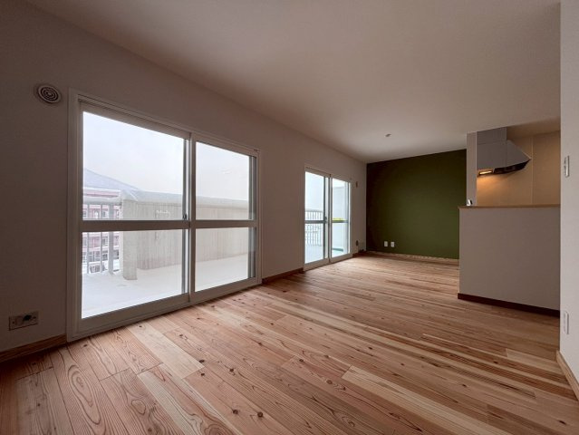 東カン中の島パークサイドマンションの洋室