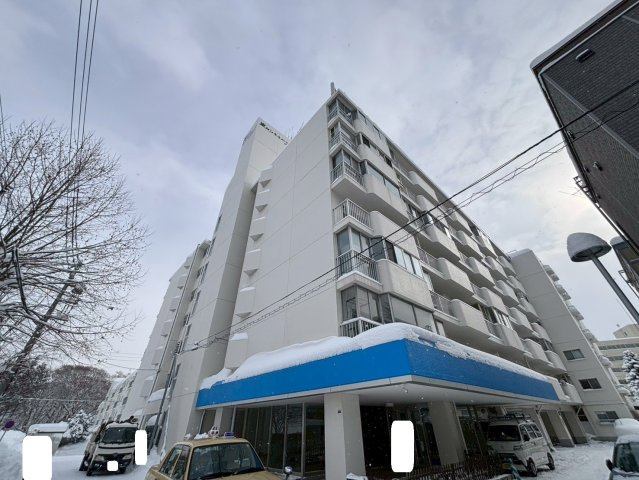 東カン中の島パークサイドマンションの外観