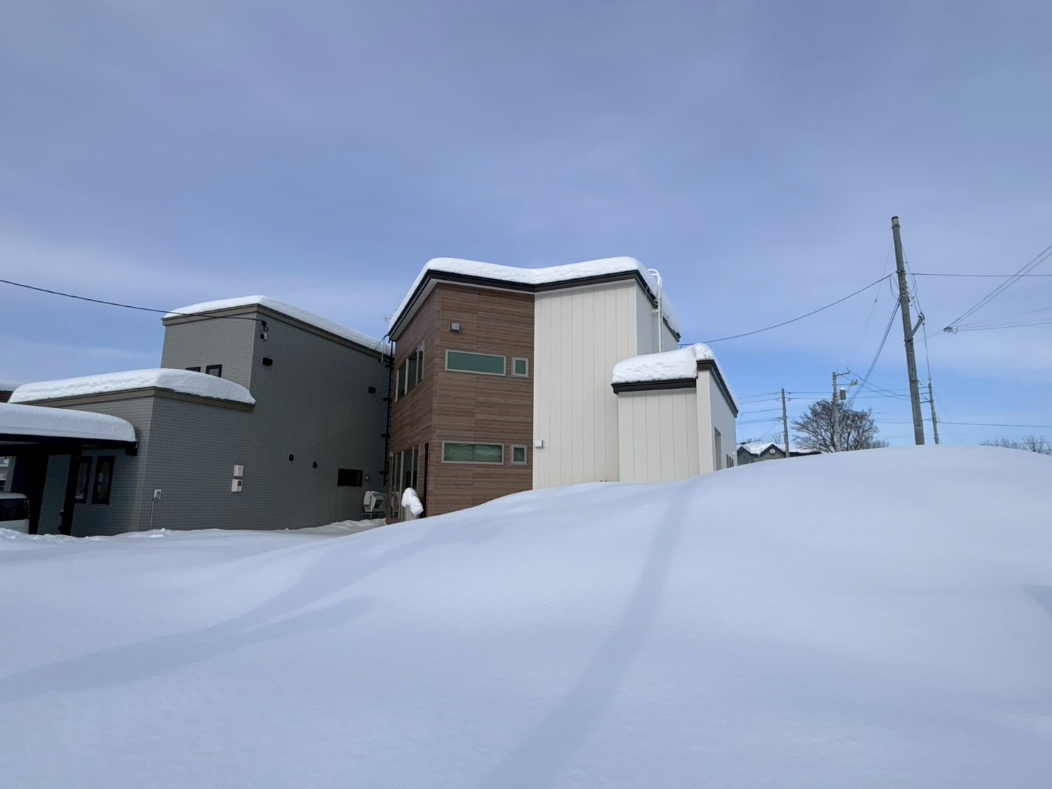 江別市文京台5-19の外観