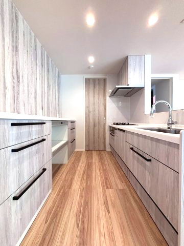 江別市文京台5-19のキッチン