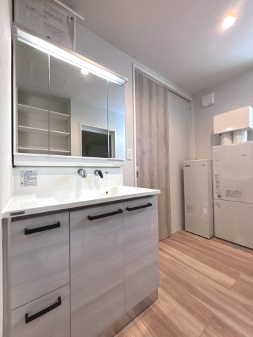 江別市文京台5-19の独立洗面台