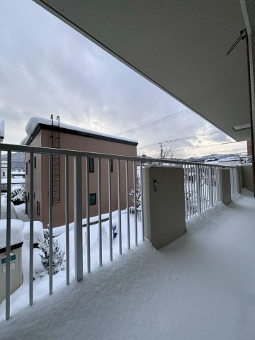 コープ野村幌西のバルコニー