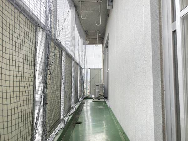 ビレッジハウス古和釜４号棟のバルコニー