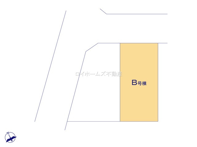 【区画図】 | 豊田市畝部東町川田61-43『仲介料無料』新築戸建て | B号棟