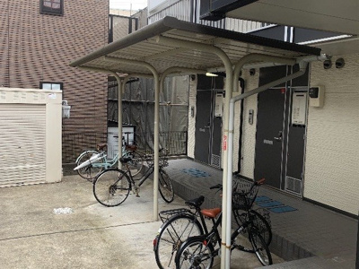 【その他共用部分】 | レオパレスフェリア宮内 | 駐輪場