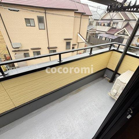 橋本尻江車庫付戸建てのバルコニー