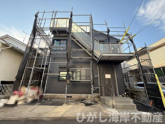 茅ヶ崎市浜須賀　中古戸建の外観|2月21日撮影　リフォーム工事中　現地外観