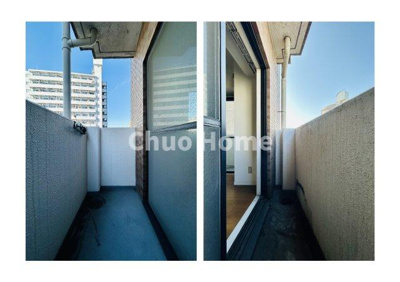 【バルコニー】 | ライオンズマンション亀有第3 | バルコニー×2