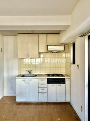 【キッチン】 | ライオンズマンション亀有第3 | ワイドで収納豊富なシステムキッチン