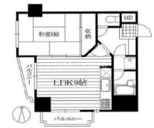 ライオンズマンション亀有第3の間取り|南西角部屋につきまして日当たり・通風良好。