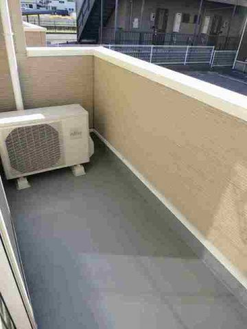 サニー郷東　Ｂのバルコニー