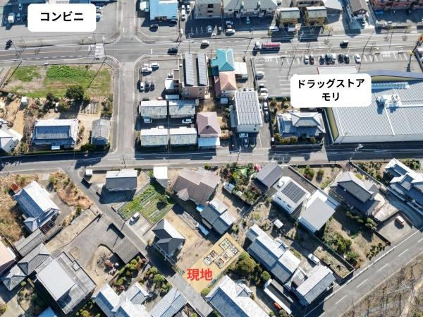 須賀一丁目　新築の前面道路含む現地写真|現地工事中写真(2026年1月撮影)