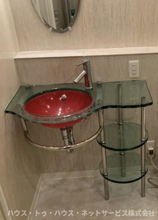 ドムスヒルズ光ヶ丘の独立洗面台