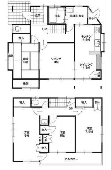 【間取り】 | 前橋市田口町中古住宅