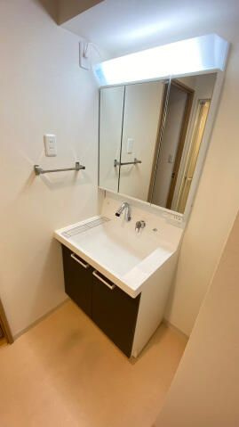 スカイグランデ新御徒町の独立洗面台