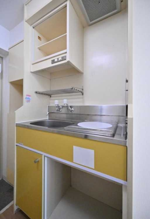 ハイタウン駒沢公園　分譲賃貸　陽当たり良好　学生さんオススメのキッチン