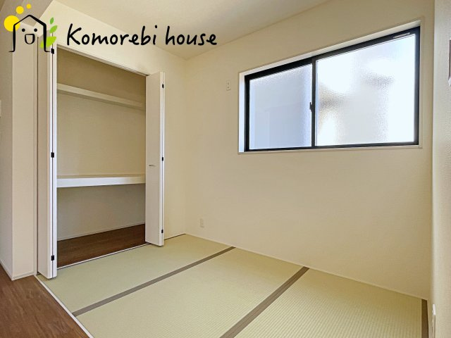 桶川市末広　新築一戸建て　リーブルガーデン　01の和室|26.4.11撮影済み