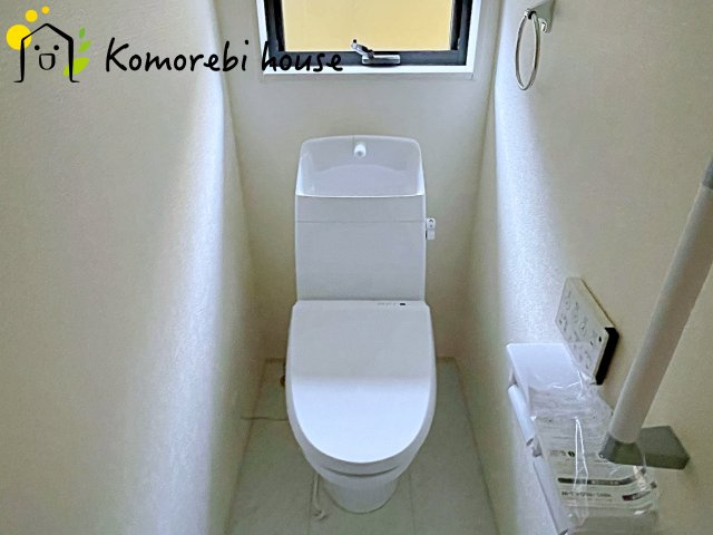 桶川市末広　新築一戸建て　リーブルガーデン　01のトイレ|26.4.11撮影済み
