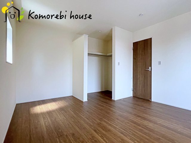 桶川市末広　新築一戸建て　リーブルガーデン　01の寝室|26.4.11撮影済み