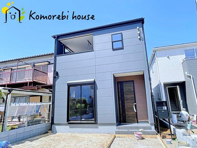 桶川市末広　新築一戸建て　リーブルガーデン　01の外観|26.4.11撮影済み