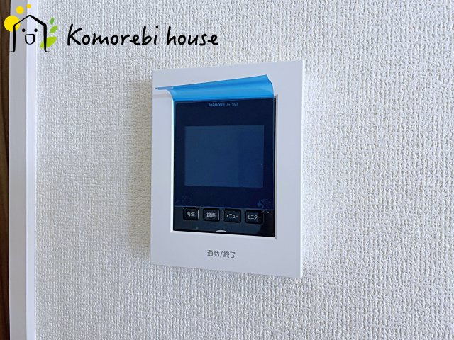 桶川市末広　新築一戸建て　リーブルガーデン　01の防犯設備|26.4.11撮影済み