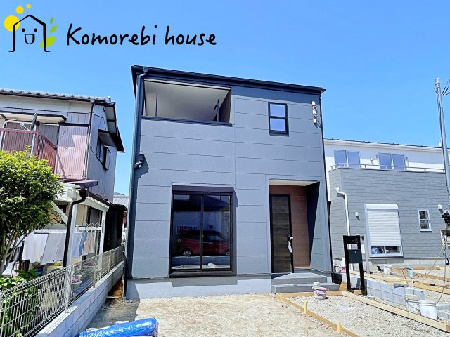 桶川市末広　新築一戸建て　リーブルガーデン　01の外観|26.4.11撮影済み
