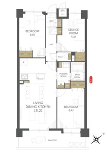 【間取り】ジェイシティ五日市アベニュー 
