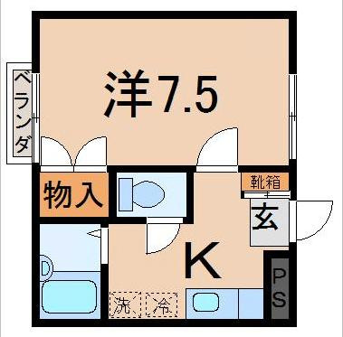 オアシス2の間取り