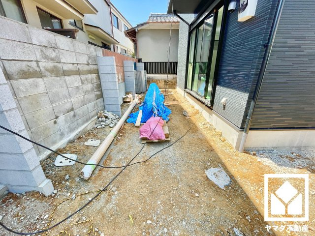 宇治市神明宮北　1期　1号地の前面道路含む現地写真|1月31日　現地写真更新