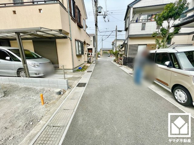 宇治市神明宮北　1期　1号地の外観|1月31日　現地写真更新