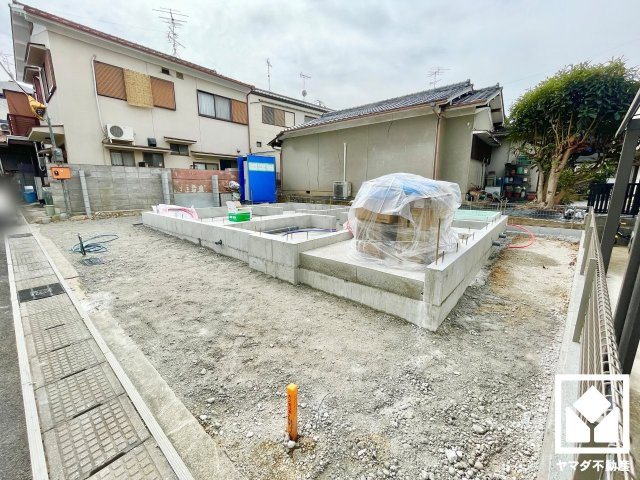 宇治市神明宮北　1期　1号地の外観|1月31日　現地写真更新