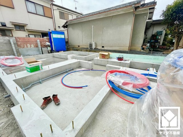 宇治市神明宮北　1期　1号地の外観|1月31日　現地写真更新