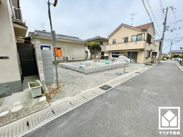 宇治市神明宮北　1期　1号地の外観|1月31日　現地写真更新