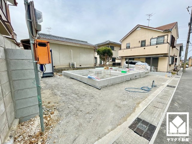 宇治市神明宮北　1期　1号地の外観|1月31日　現地写真更新