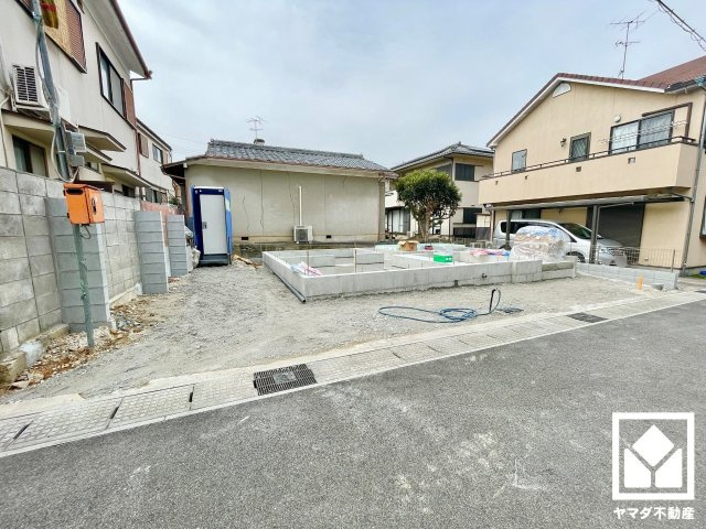 宇治市神明宮北　1期　1号地の外観|1月31日　現地写真更新