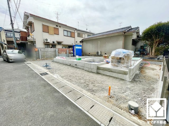 宇治市神明宮北　1期　1号地の外観|1月31日　現地写真更新