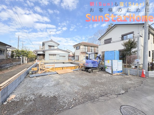【サンスターホーム】あきる野市上代継　高性能新築戸建の外観