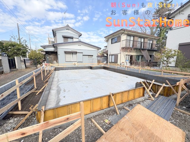 【サンスターホーム】あきる野市上代継　高性能新築戸建の外観
