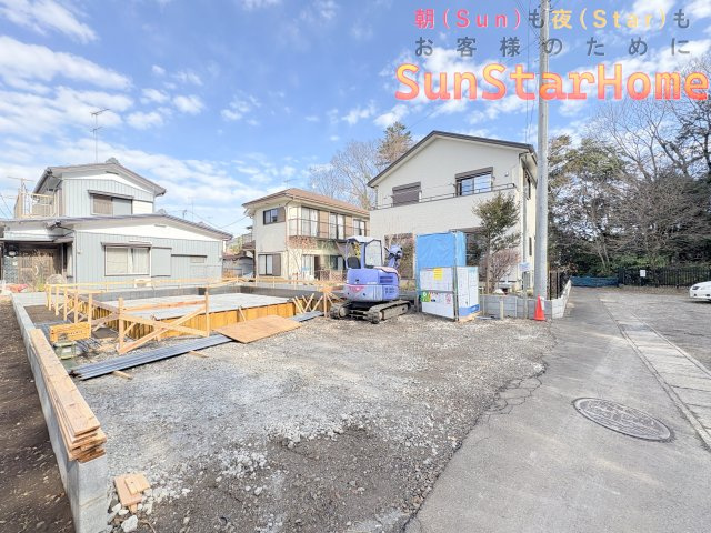 【サンスターホーム】あきる野市上代継　高性能新築戸建の外観