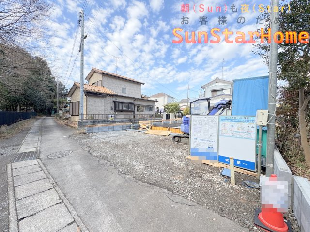【サンスターホーム】あきる野市上代継　高性能新築戸建の外観