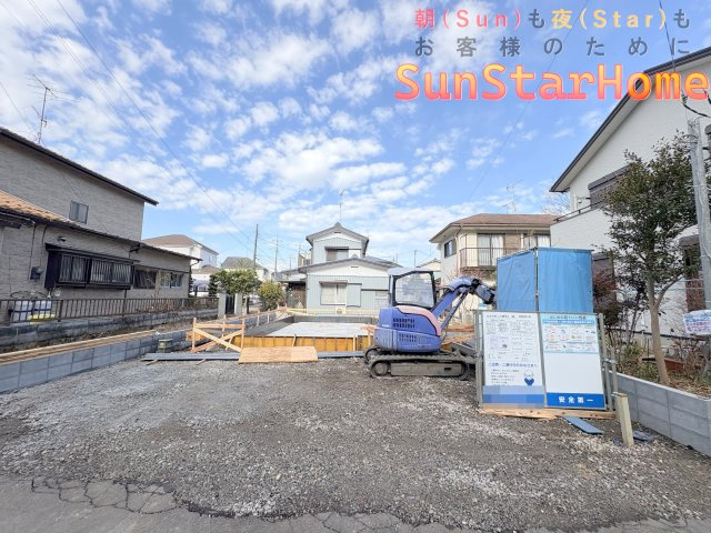 【サンスターホーム】あきる野市上代継　高性能新築戸建の外観