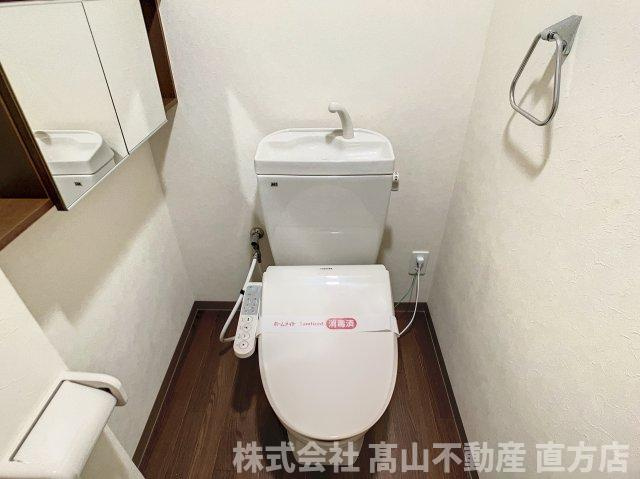 北九州市八幡西区大字馬場山のアパートのトイレ