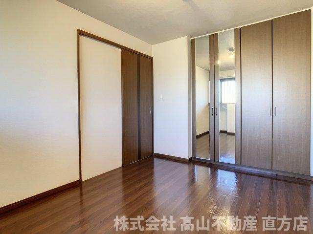 北九州市八幡西区大字馬場山のアパートの寝室