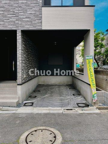 葛飾区新宿1丁目新築分譲住宅の駐車場|カースペース