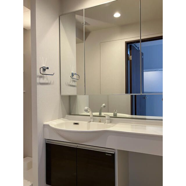 コスモグランス東日暮里の独立洗面台