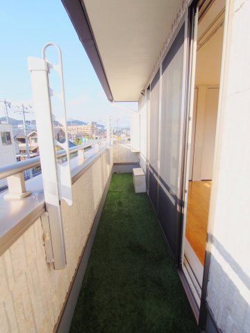 コーポHOSONOのバルコニー