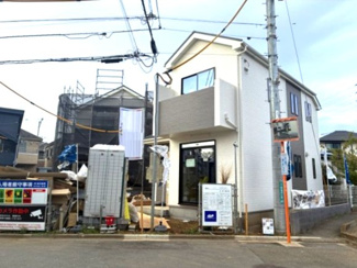 【外観】 | 国立市富士見台１丁目　全３棟　A号棟　仲介手数料無料 | 3月18日撮影